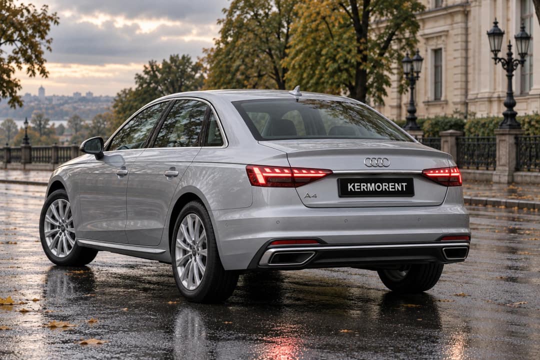 Audi A4 в оренду у Львові — вигляд ззаду