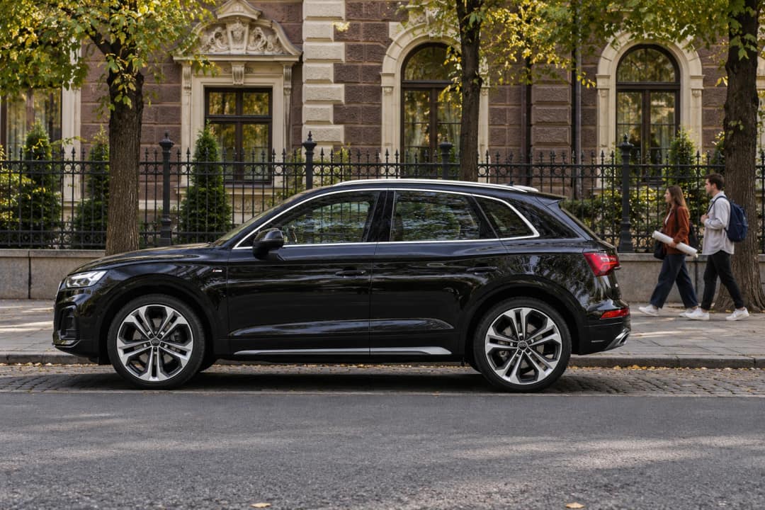 Audi Q5 в оренду у Києві&nbsp;— вигляд збоку
