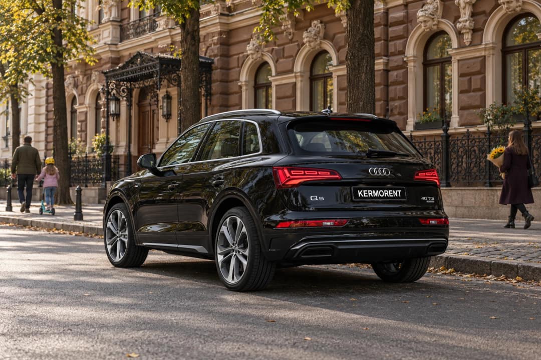 Audi Q5 в оренду у Києві&nbsp;— вигляд ззаду