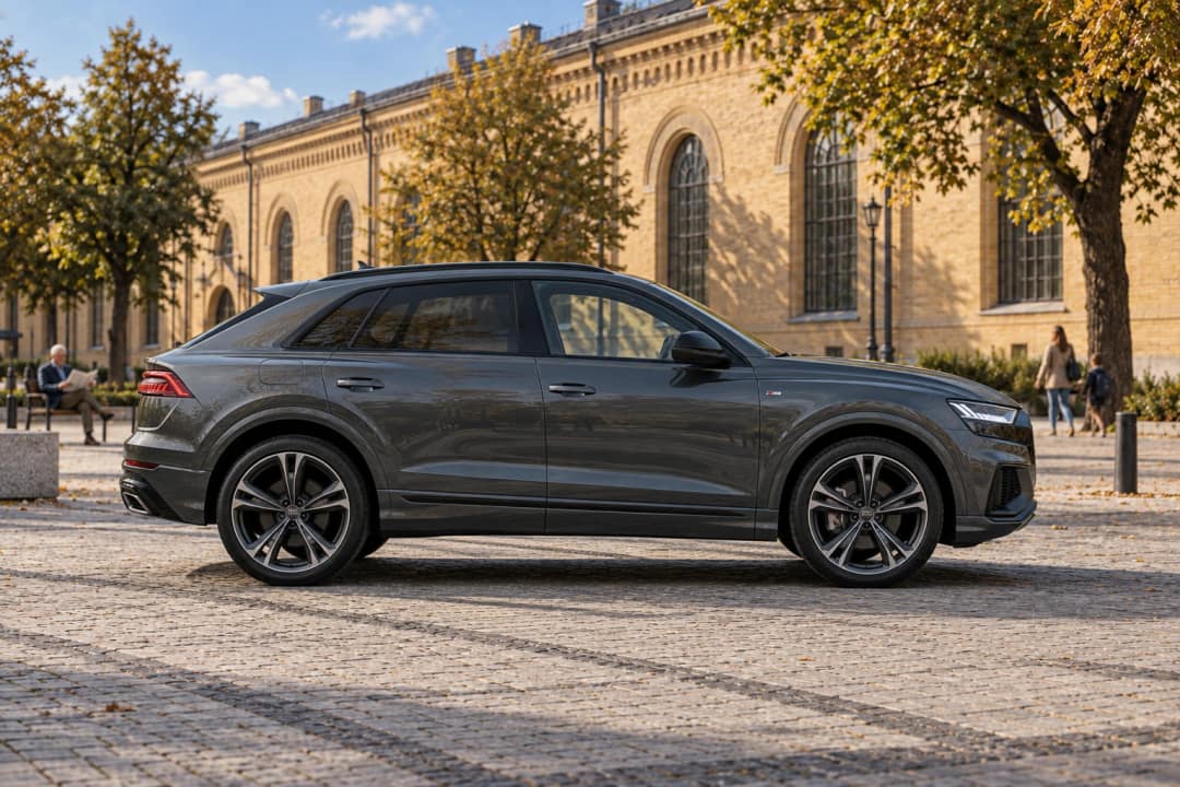 Audi Q8 в оренду у Києві&nbsp;— вигляд збоку