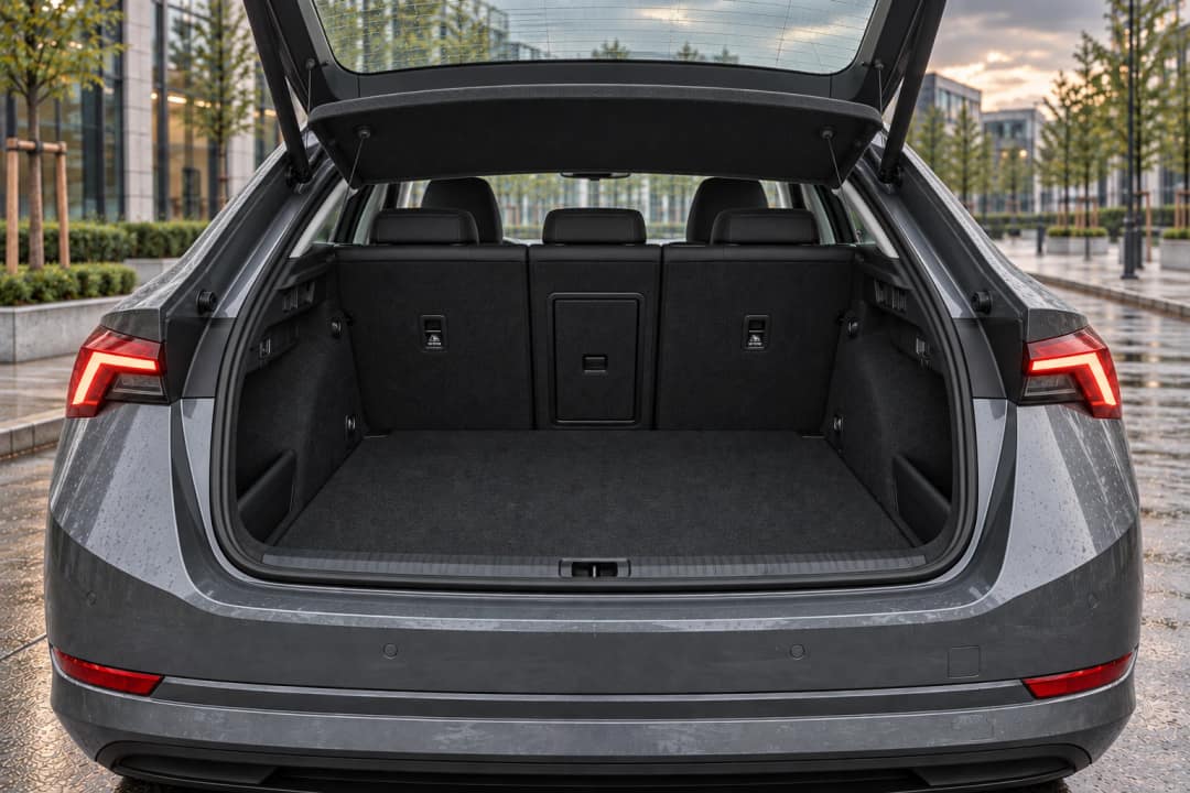 Skoda Octavia в оренду у Львові&nbsp;— багажник
