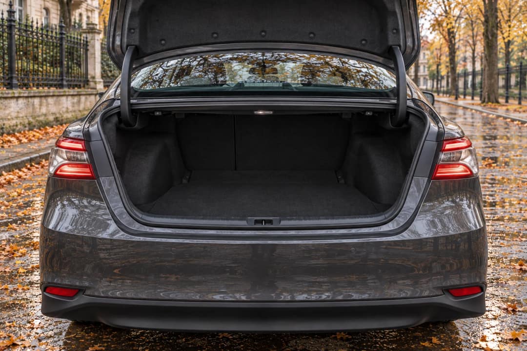 Toyota Camry Hybrid в оренду у Києві&nbsp;— багажник