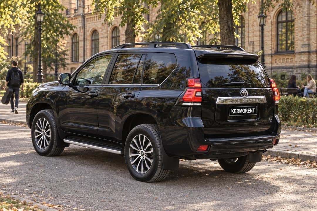 Toyota Prado 150 for rent in Kyiv — rear view