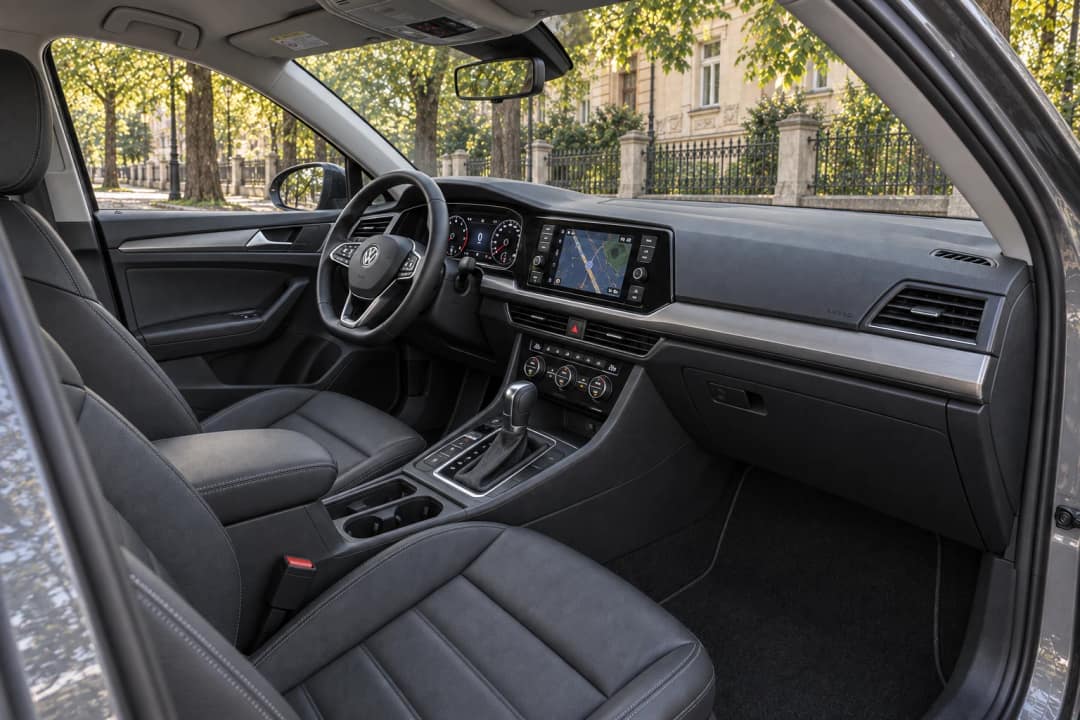 VW Jetta for rent in Kyiv&nbsp;— interior, front seats