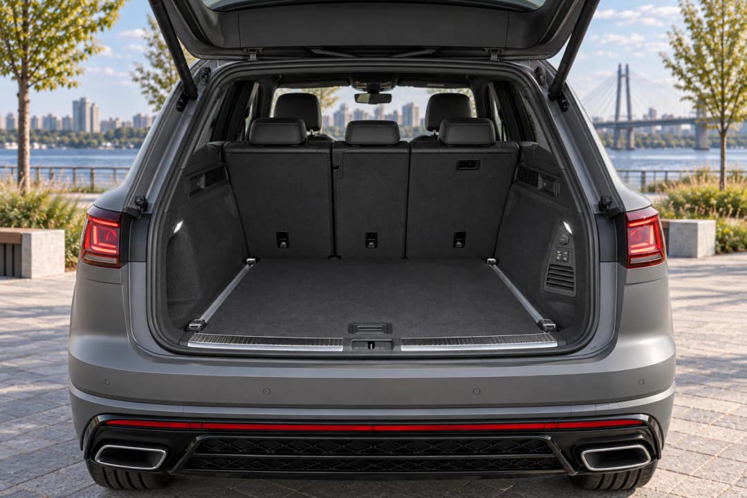 VW Touareg R-Line for rent in Kyiv&nbsp;— boot