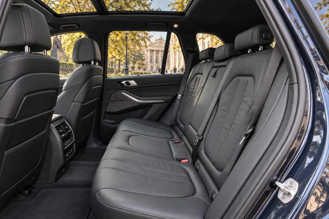 BMW X5 G05 for rent in Lviv — rear seats