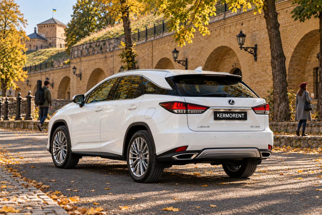 Lexus RX 300 в аренду в Киеве — вид сзади