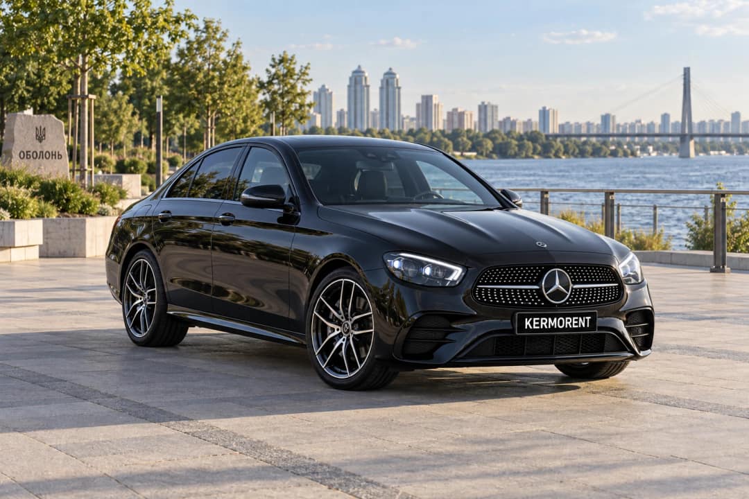 Mercedes E350 for rent