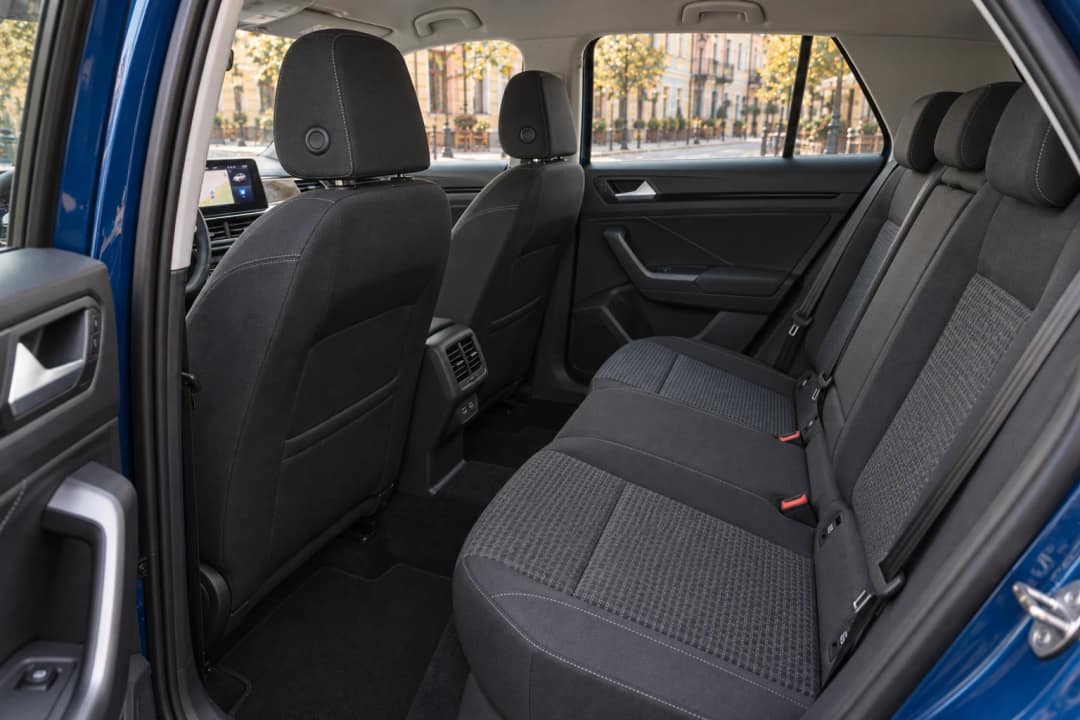 VW T-Roc for rent in Kyiv — rear seats